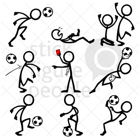 Soccer, Stick Figure People, Stickfigure, Stick Man, Stick Figures ...