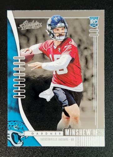 Panini Absolute Rookie Rc Gardner Minshew Ii Jaguars Nm Qty