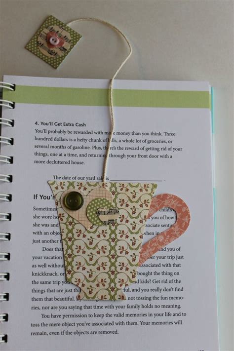 Paper Crafted Teacup Bookmark in Pinks and by TheGreenDoorCottage, $3. ...