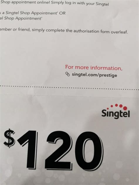 Singtel Prestige Voucher Tickets Vouchers Vouchers On Carousell