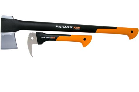 Fiskars X Wood Splitting Set Con Zappino Tiratronchi Fare Acquisti