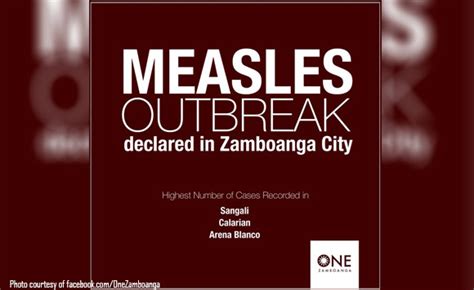 Mayor Climaco Salazar Declares Measles Outbreak In Zamboanga City