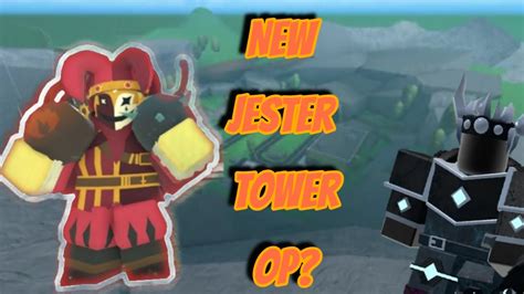 New Event Tower Jester In Fallen Mode Roblox Tower Defense Simulator