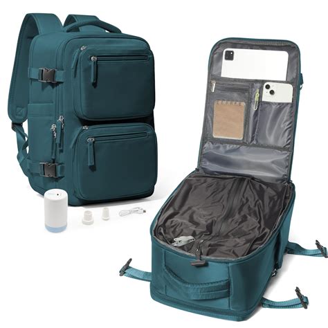 Vacuum Backpack Travel, Airback Backpack with Pump Personal Item Carry