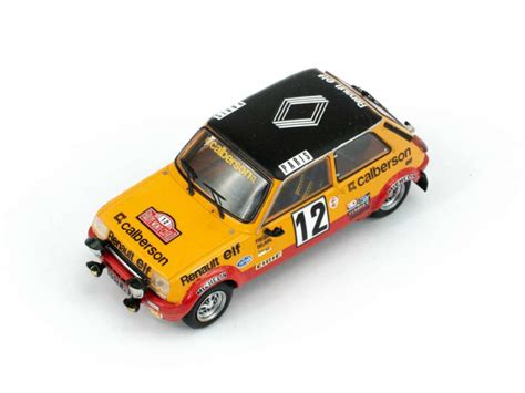 Spark Model Renault Alpine Gr N Rally Monte Carlo