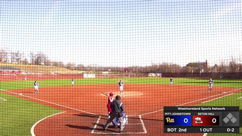 Pitt Johnstown At Seton Hill Game 2 Softball WestmorelandSports1