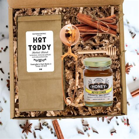 Hot Toddy Kit In Flat Mailer Box Gift Set Default Title Decor