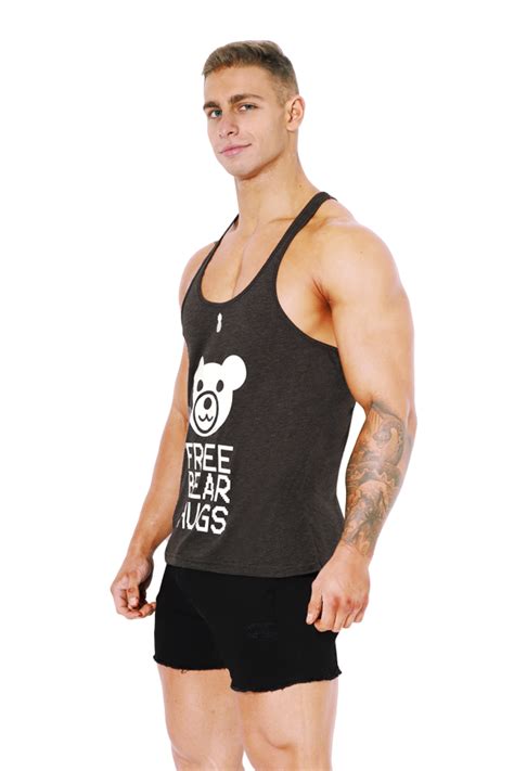 Bear Low Cut Stringer For Men Jj Malibu Gay Tank Top Harness Thong J J Malibu