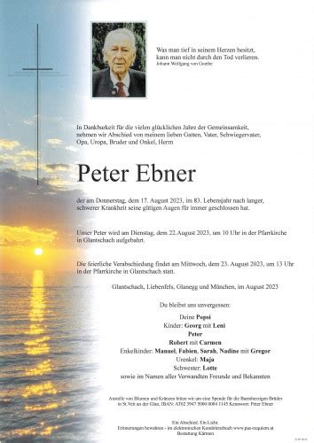 Parte F R Peter Ebner Pax Requiem