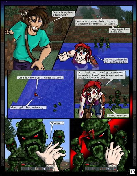 Minecraft Comics The Awakening Chapter 1