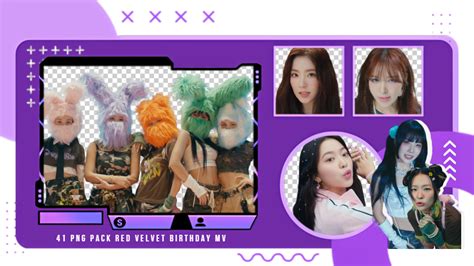 Png Pack Red Velvet Birthday Mv By Starcolors13 On Deviantart