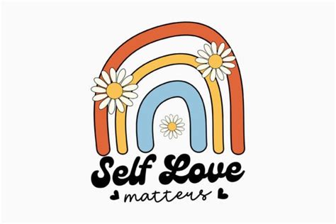 Self Love Matters Retro Graphic By Svg Box · Creative Fabrica