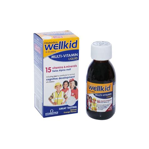 WellKid Lọ 150ml - Giúp Bổ Sung Vitamin, Khoáng Chất Cho Trẻ Em