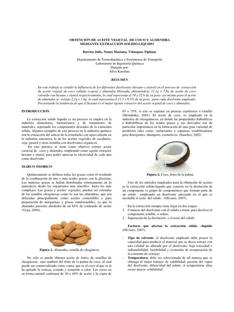 PDF OBTENCIÓN DE ACEITE ESENCIAL DE COCO Y ALMENDRA MEDIANTE