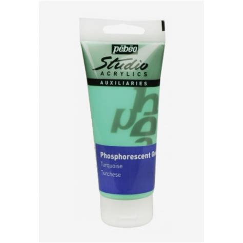 Gel Studio Phosphorescent 100ml Turquoise À l Échelle du monde