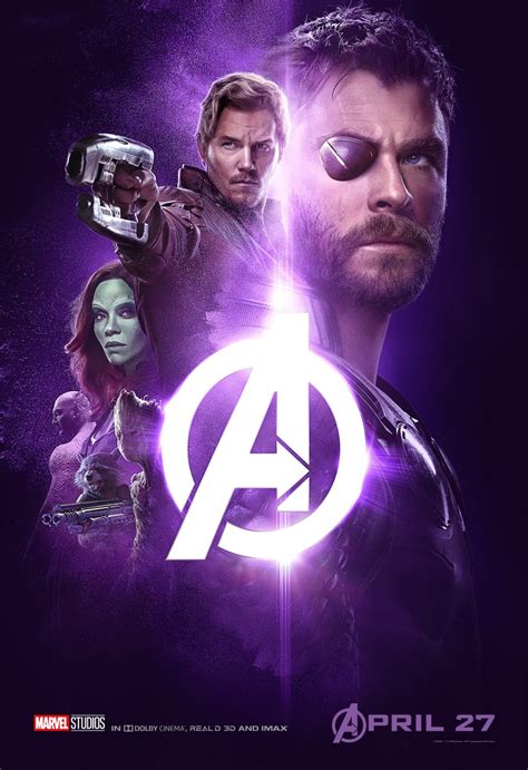 Avengers Infinity War Character Posters Avengers Infinity War