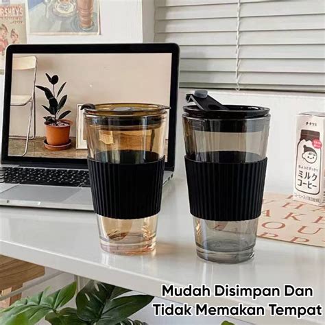 Jual Raja Grosir Tumbler Gelas Kaca Glass Tumbler Aesthetic Gelas