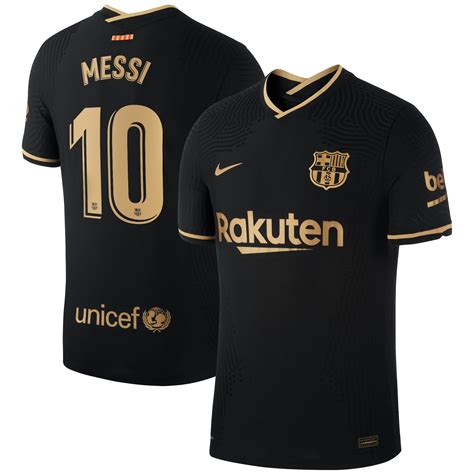 Lionel Messi Barcelona Black Jersey Gruponym Mx