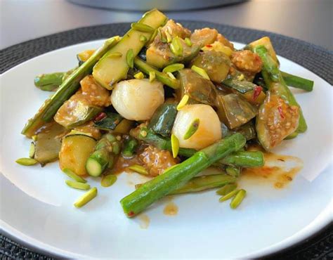 Scallops And Asparagus Stir Fry Recipe Cuisine Fiend