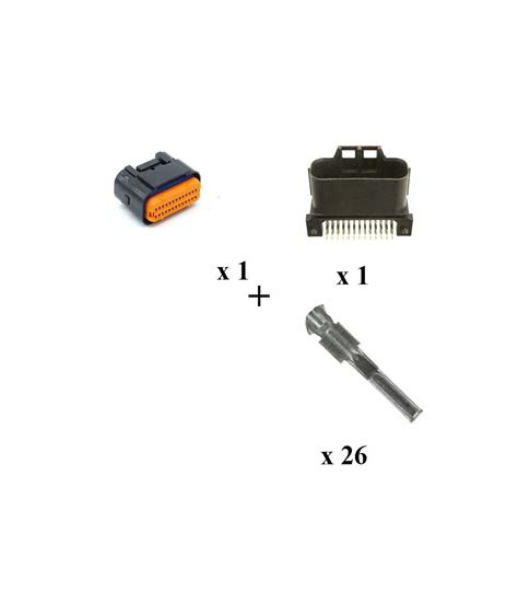 Kit Connecteur Jae Mx A M Le Voies Pcb