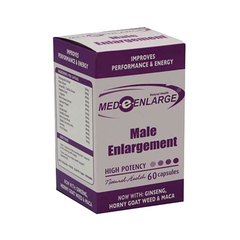 Med E Enlarge Male Enlargement 60 Capsules Med365