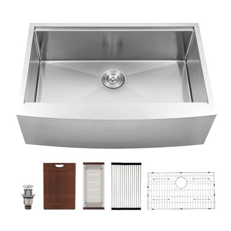 Buy 30 Inch Farmhouse Kitchen Sink Lepuday 30 X 22 Apron Front Ledge