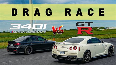 Tuned Bmw I Xdrive Vs Nissan Gtr R The Walk Is Real Drag And