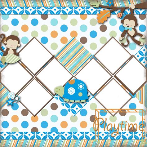 Unique Digital Designs And Scrapbook Kits Layout A Week Week Free