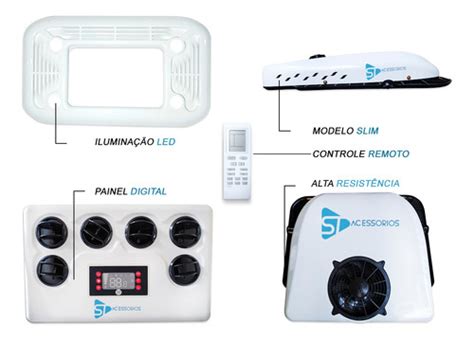 Ar Condicionado Eletrico Teto Caminhao 9000 B Tus 24v Parcelamento