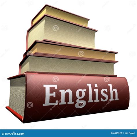 Education books - english stock illustration. Illustration of books ...