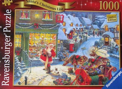 Ravensburger Piece Jigsaw Santas Christmas List Christmas