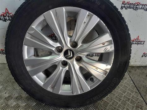 Citroen C3 Picasso 16 Single Blade Alloy Wheel In Silver 205 55 16 Ebay