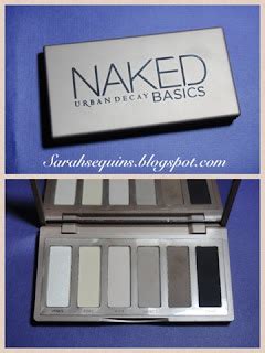 Review Urban Decay Naked Basics Sarah Sequins