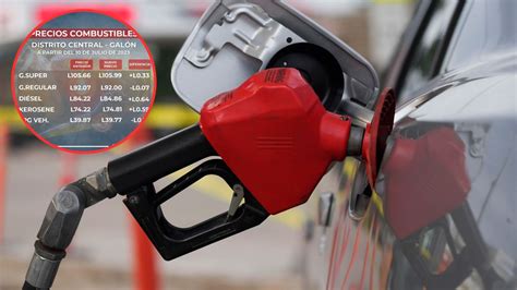 Precio Del Combustible Vigente En Honduras Del 10 Al 16 De Julio