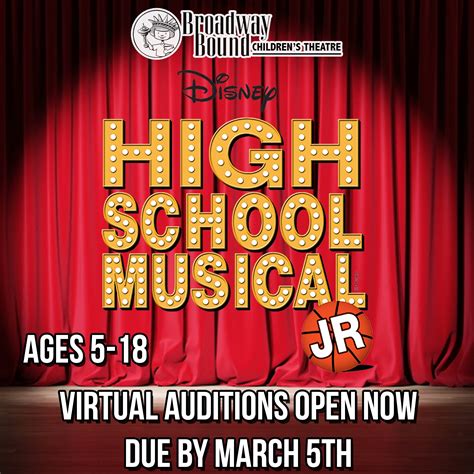 High School Musical Jr. Auditions 2021 | Broadway Bound