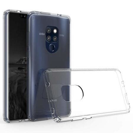 Olixar Exoshield Tough Snap On Huawei Mate Case Crystal Clear