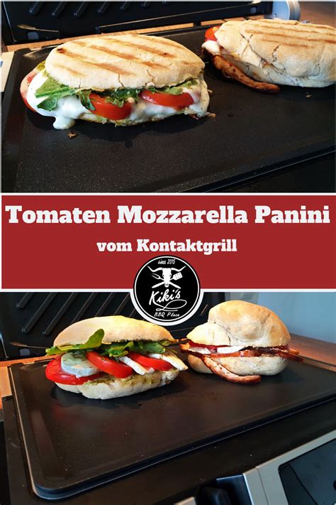 Rezept F R Tomaten Mozzarella Panini Vom Kontaktgrill Gourmet