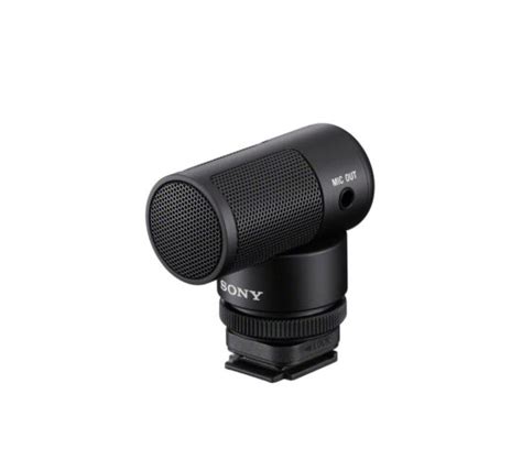 Sony ECM G1 Shotgun Microphone Announced Sony Addict