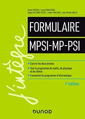 Maths Mp Mp Tout En Un E D Math Matiques Au Lyc E Grammaire