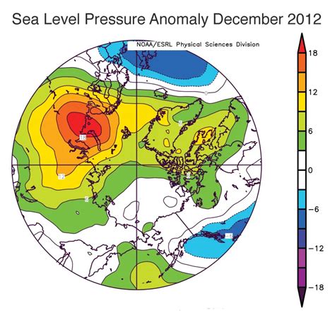 Arctic Oscillation Switches To Negative Phase National Snow And Ice