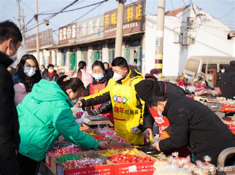 赶大集，买年货！德州黄河涯大集年味满满集市带着火气