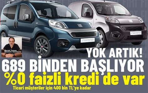 Fiat Fiorino Kampanyal Fiyat Listesi Fiat Kampanya Haziran Tofa