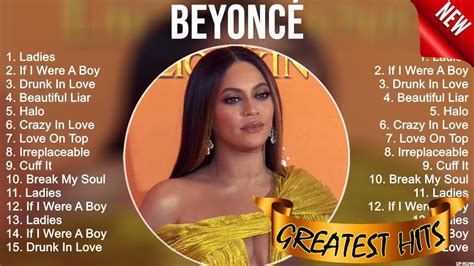 Beyoncé Greatest Hits Best Songs Music Hits Collection Top 10 Pop