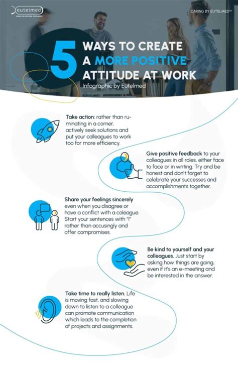 5 WAYS TO CREATE A MORE POSITIVE ATTITUDE AT WORK - Eutelmed EN