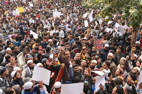 Cab Protests Massive Protests At Delhis Jantar Mantar Metro Gates Shut