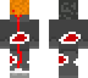 obito akatsuki | Minecraft Skin