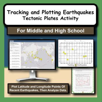 Tracking And Plotting Earthquakes Tectonic Plates Activity TPT