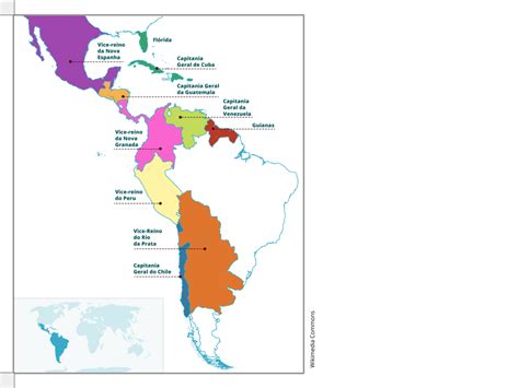 Plano De Aula Ano A Independ Ncia Da Am Rica Espanhola Estados