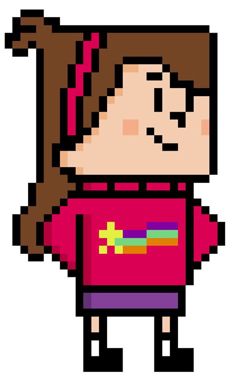 Gravity Falls Mabel Pixel Art By Pixelartjohn On Deviantart