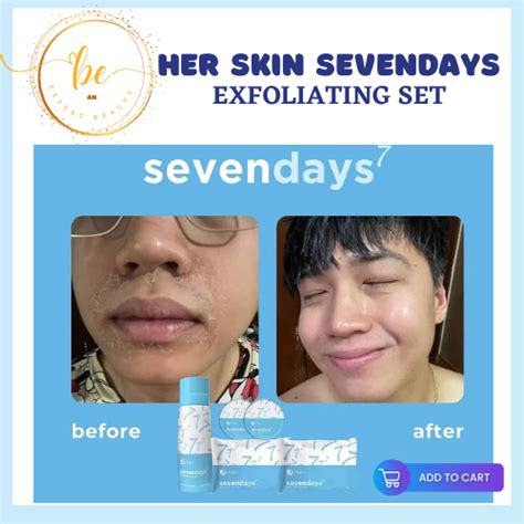 Her Skin Seven Days Power Exfoliating Set By Kath Melendez With The